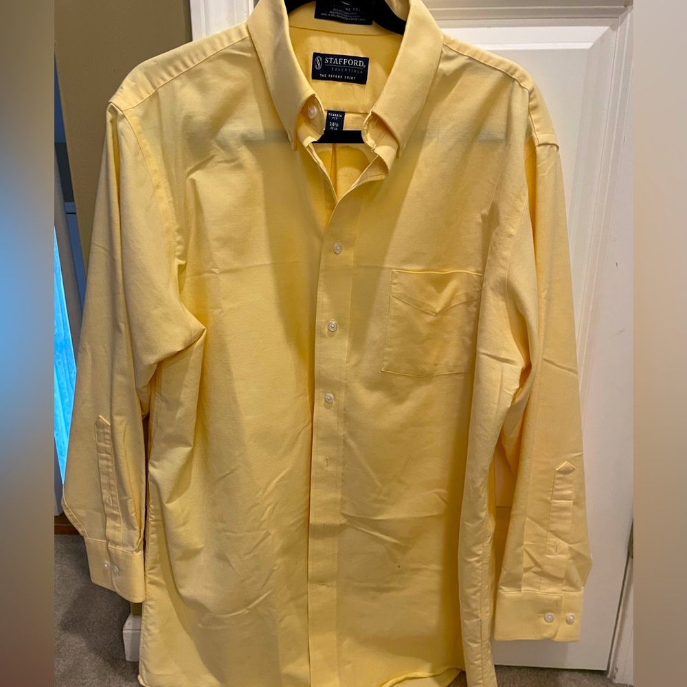 Stafford LS Dress Shirt-new